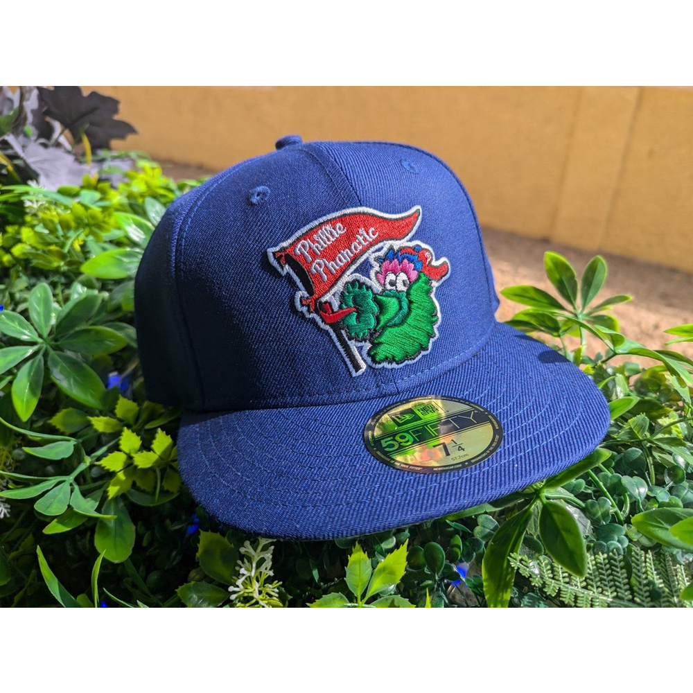 New Era Fitted 59fifty Philadelphia Phillies Phanatic Pennant Blue 7 1/4 wool